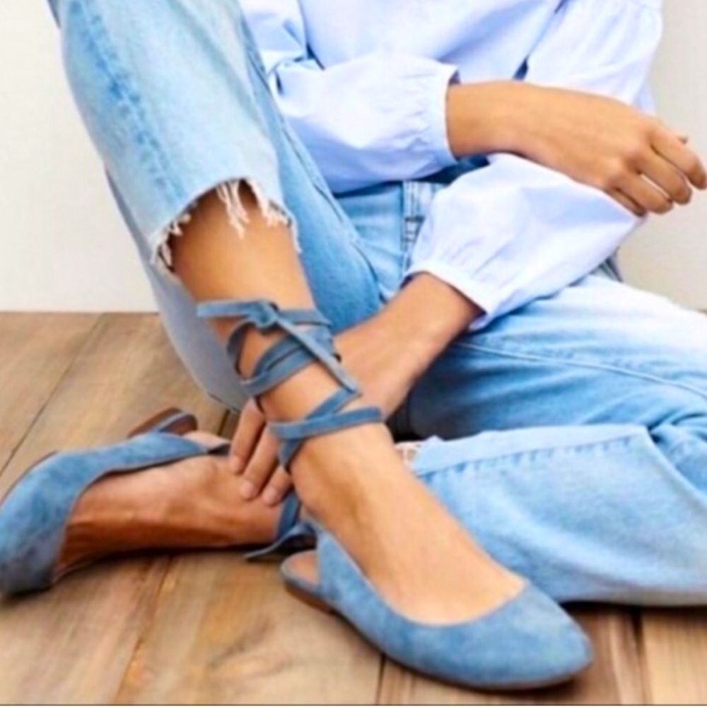 Madewell April Suede Ballet Flats